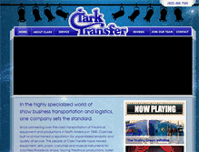 Tablet Screenshot of clarktransfer.com